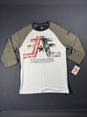 American Fighter “Cornerpaint" 3/4 Raglan - XS